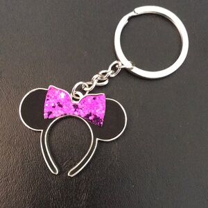 Disney headband keychain